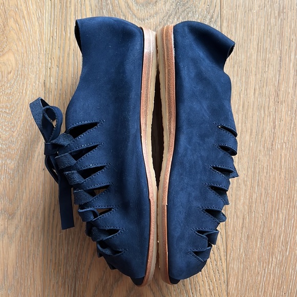 NEW JEFFERY CAMPBELL X Urban Outfitters Kelsey Boho Leather Sandals Flats 7 - Picture 6 of 11